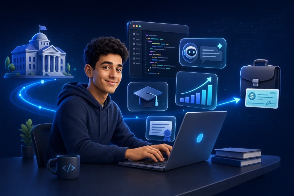 TechVerse Academy — education platform for CS students