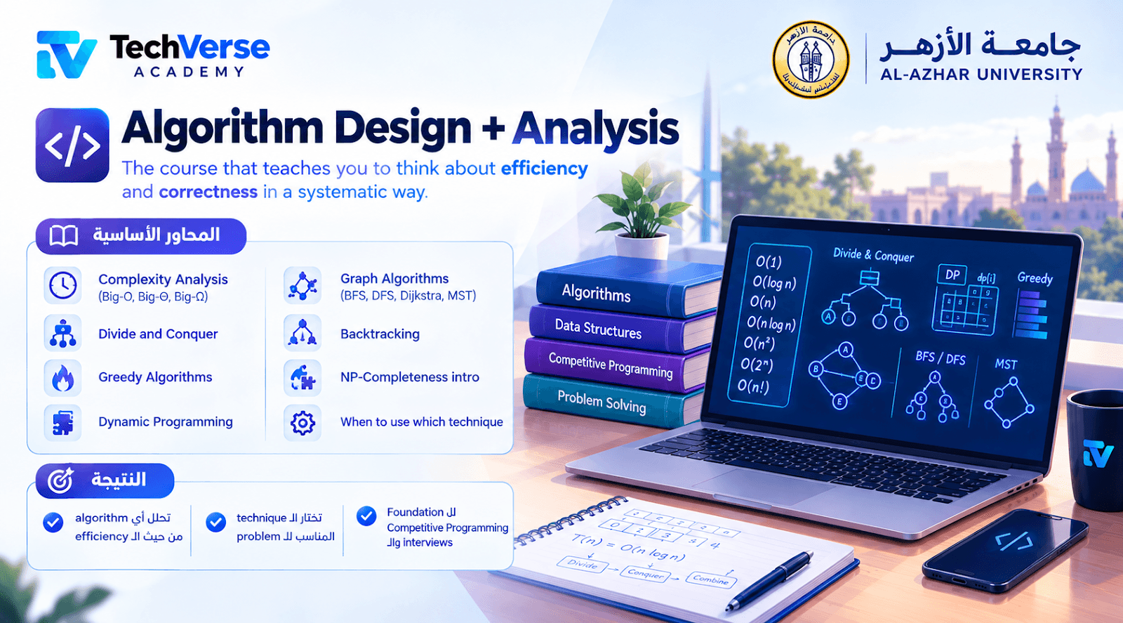 Algorithms | ALAzhar  | الخوارزميات 